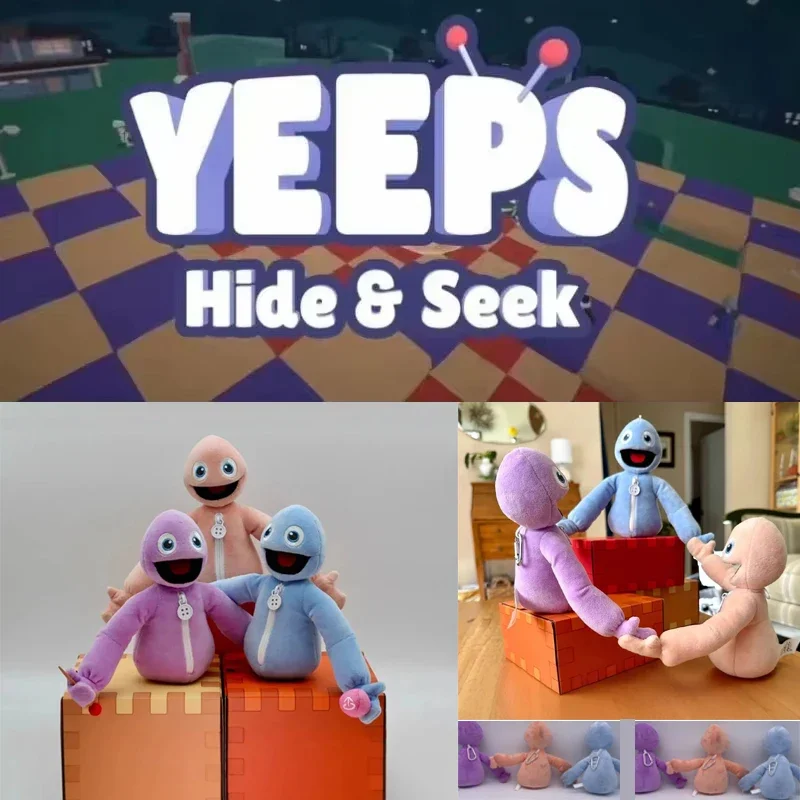 22 см Yeeps VR Hide And Seek плюшевые куклы плюшевые милые мягкие статуи куклы коллекция украшения комнаты игрушки рождественские подарки для детей
22 см Yeeps VR Hide And Seek плюшевые куклы плюшевые милые мягкие статуи куклы коллекция украшения комнаты игрушки рождественские подарки для детей
