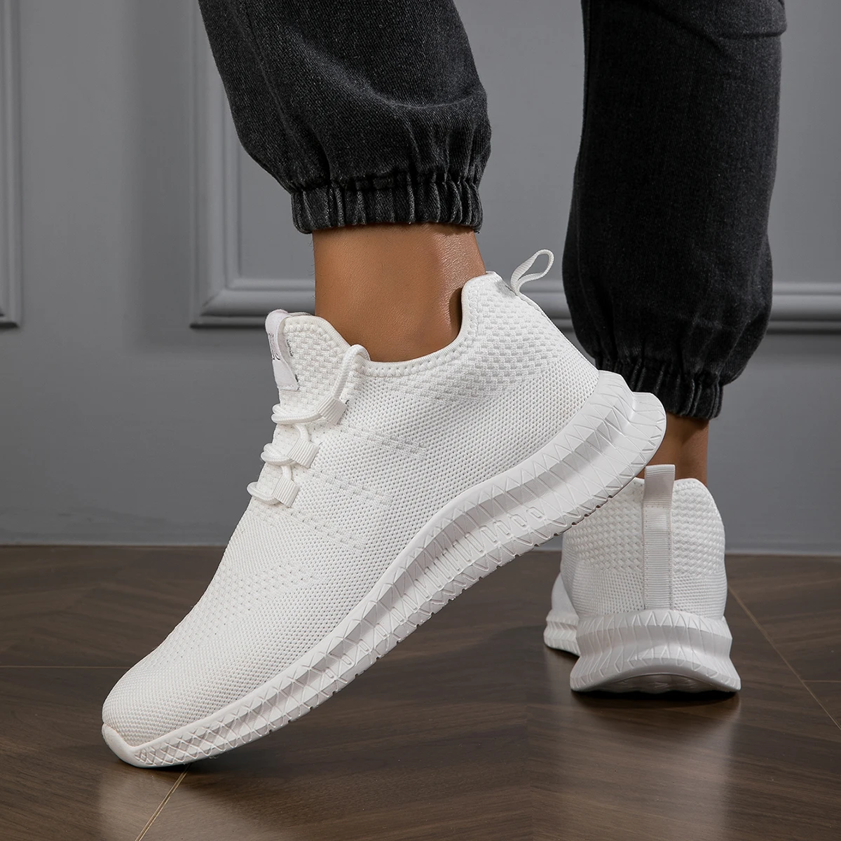 ELUVA Men Sneakers Breathable Athletic Shoe Lightweight Walking Shoes Running Shoes for Men Casual Sneakers Mesh Sport Shoes
ELUVA Men Sneakers Breathable Athletic Shoe Lightweight Walking Shoes Running Shoes for Men Casual Sneakers Mesh Sport Shoes