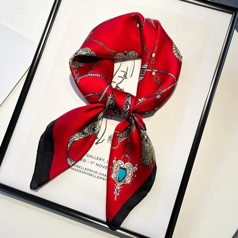 Красный маленький квадратный шарф, женский шелковый платок 70 см с буквенным принтом, квадратный платок на плечо, оптовая продажа, головной платок, аксессуары для волос
Красный маленький квадратный шарф, женский шелковый платок 70 см с буквенным принтом, квадратный платок на плечо, оптовая продажа, головной платок, аксессуары для волос