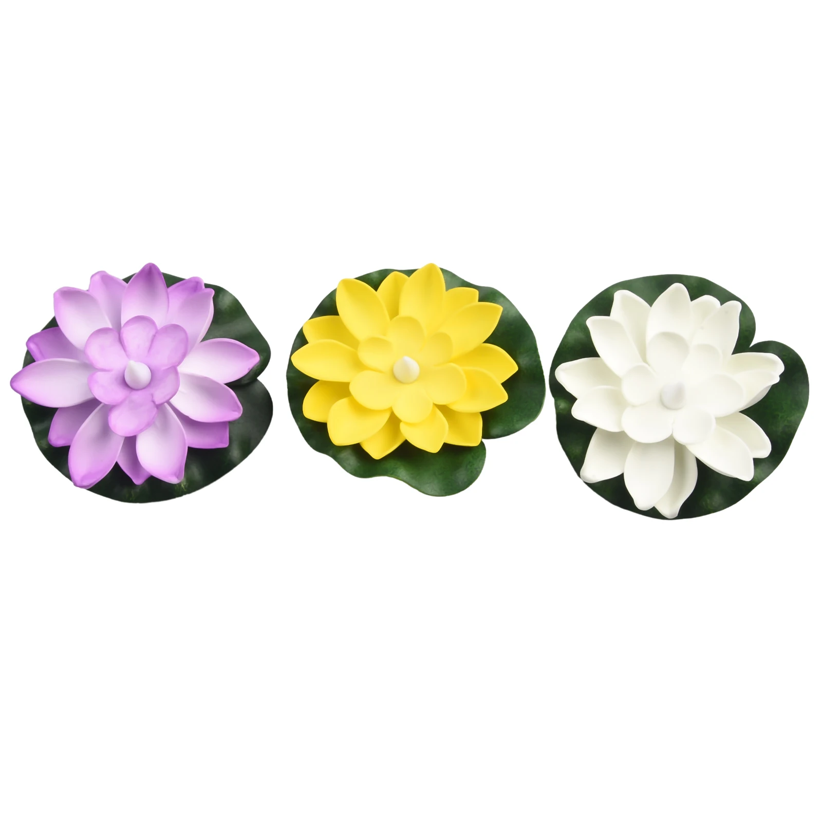 6pcs LED Fake Water Lily Lotus-Leaf Flowers Floating Pool Light Fake Pond Flowers Water Lantern Festival Decoration Light
6pcs LED Fake Water Lily Lotus-Leaf Flowers Floating Pool Light Fake Pond Flowers Water Lantern Festival Decoration Light