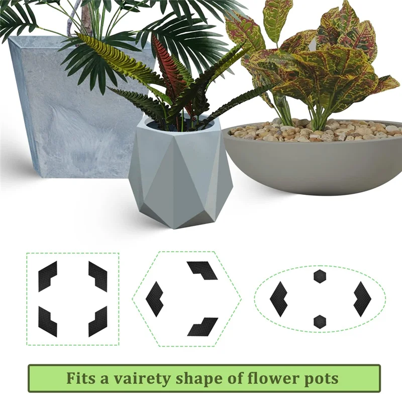 ABBO-Garden Composite Invisibles 10Pcs Pot Feet, Hexagon Flowerpot Feet Riser For Multiple Styles Pots
ABBO-Garden Composite Invisibles 10Pcs Pot Feet, Hexagon Flowerpot Feet Riser For Multiple Styles Pots