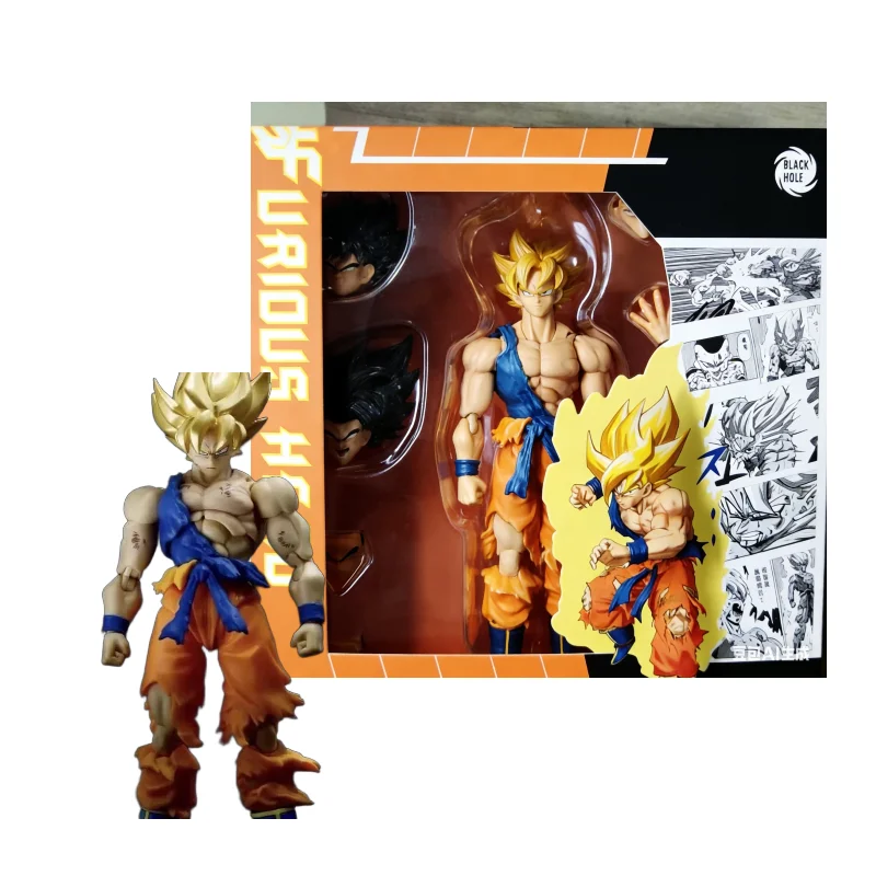 【In Stock】Black Hole Model SHF Dragon Ball Battle Damaged Goku Saiyan Awakening TNT Color Matching Action Doll Anime Collection
【In Stock】Black Hole Model SHF Dragon Ball Battle Damaged Goku Saiyan Awakening TNT Color Matching Action Doll Anime Collection