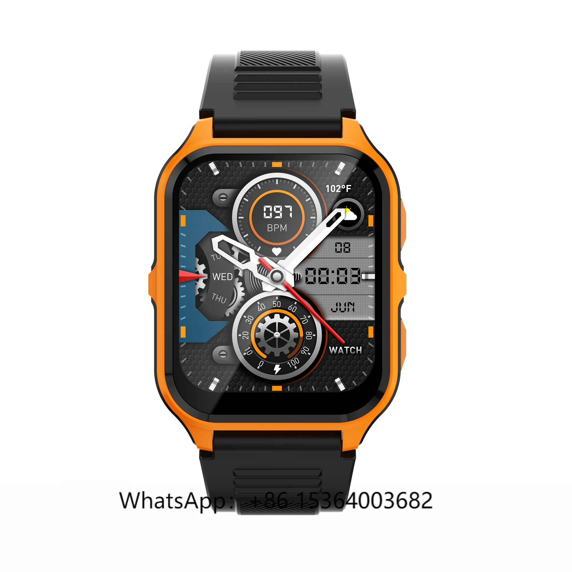 TJXL-Gaoke P73 Smart Watch 3ATM Waterproof IP68 BT Call Sport Outdoor Durable Montre Connecte Smartwatch Fitness tracker
TJXL-Gaoke P73 Smart Watch 3ATM Waterproof IP68 BT Call Sport Outdoor Durable Montre Connecte Smartwatch Fitness tracker