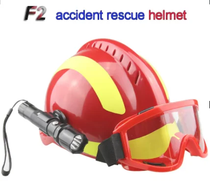 F2 Rescue helmet Safety helmet + Safety goggles + headlamp (Battery not included) First aid helmet Rescue fire helmet
F2 Rescue helmet Safety helmet + Safety goggles + headlamp (Battery not included) First aid helmet Rescue fire helmet
