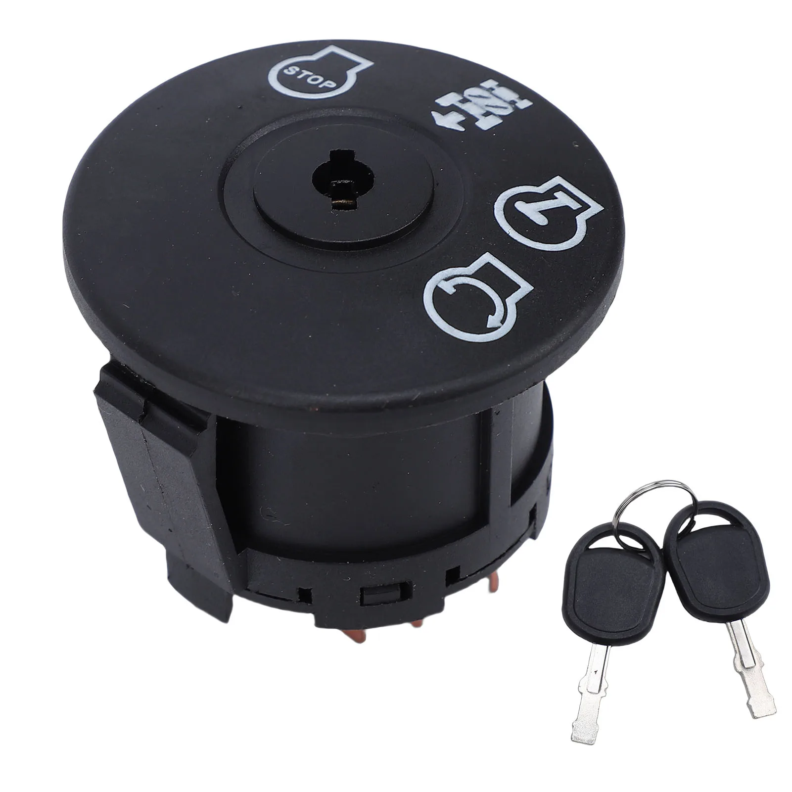 Замок зажигания для трактора-газонокосилки 532193350, 4-позиционный, с ключом, замена для моделей 155C, L100, L105, L107, L110, L120
Замок зажигания для трактора-газонокосилки 532193350, 4-позиционный, с ключом, замена для моделей 155C, L100, L105, L107, L110, L120