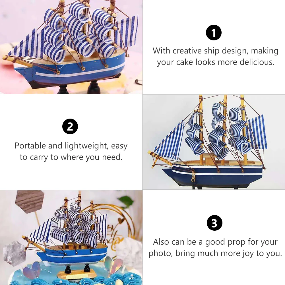 1pc Sailing Decoration Topper Graduation Creative Cake Decorations Photo Prop Lightweight Portable Cake
1pc Sailing Decoration Topper Graduation Creative Cake Decorations Photo Prop Lightweight Portable Cake