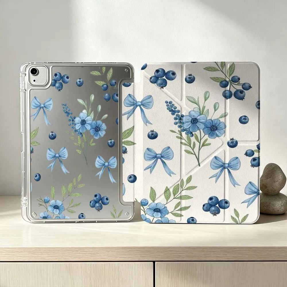 Art Blueberry Butterfly Flower For iPad Pro Air mini 6 5 4 3 2 1 11th 10th 6th 5th M5 M4 M3 M2 9gen Foldable 3Y Tablet Case Soft
Art Blueberry Butterfly Flower For iPad Pro Air mini 6 5 4 3 2 1 11th 10th 6th 5th M5 M4 M3 M2 9gen Foldable 3Y Tablet Case Soft