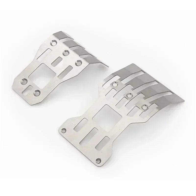 Stainless Steel Front and Rear Chassis Armor Skid Plate Protector for Arrma 1/7 Mojave RC Truck Car Upgrade Parts
Stainless Steel Front and Rear Chassis Armor Skid Plate Protector for Arrma 1/7 Mojave RC Truck Car Upgrade Parts