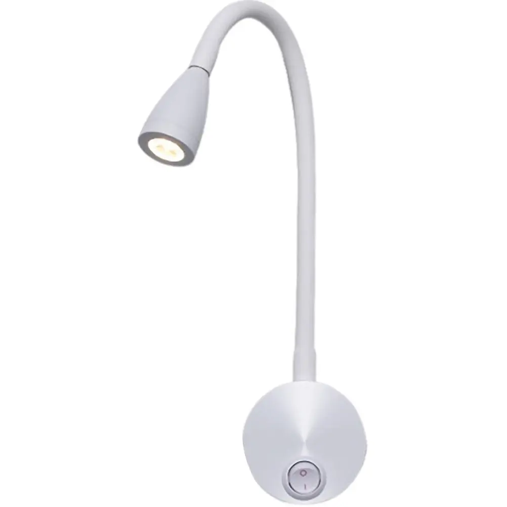 3W Bedside Reading Lamp Flexible Hose Wall Mounted Soft Light LED Spotlight Bedroom Wall Lamp Headboard Light Warm Glow
3W Bedside Reading Lamp Flexible Hose Wall Mounted Soft Light LED Spotlight Bedroom Wall Lamp Headboard Light Warm Glow