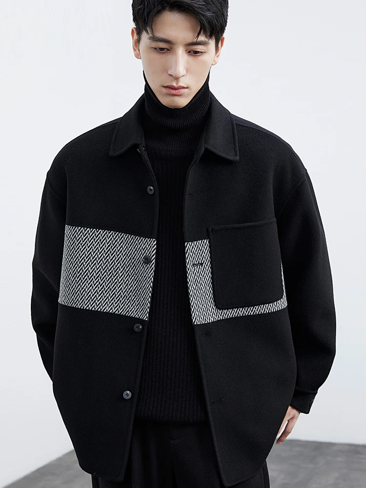 Мужское высококачественное двустороннее шерстяное пальто для бизнеса и повседневной носки, осенне-зимняя модная корейская версия, для работы и отдыха
Мужское высококачественное двустороннее шерстяное пальто для бизнеса и повседневной носки, осенне-зимняя модная корейская версия, для работы и отдыха