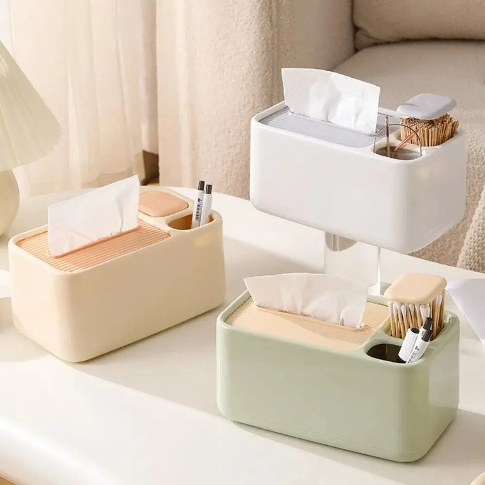 Multi-functional Remote Control Tissue Box Plastic Desk Organizer Napkin Dispenser Push Type with Bracket Table Paper Holder
Multi-functional Remote Control Tissue Box Plastic Desk Organizer Napkin Dispenser Push Type with Bracket Table Paper Holder
