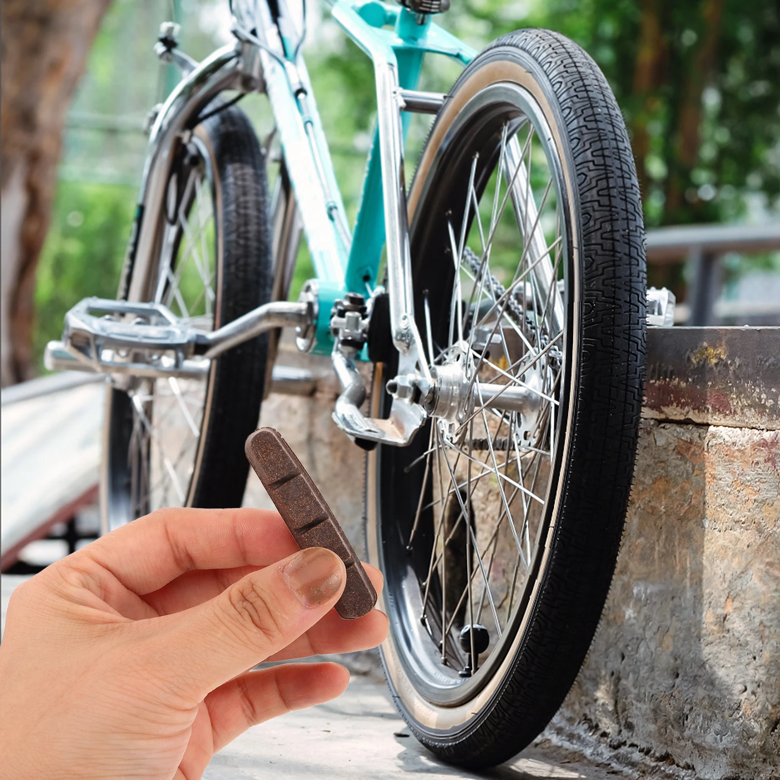Carbon Brake Pads Cork Cushion Road Bikes Replacement Lightweight Shock Absorption Durable E-Bike Disc Brake Sets
Carbon Brake Pads Cork Cushion Road Bikes Replacement Lightweight Shock Absorption Durable E-Bike Disc Brake Sets