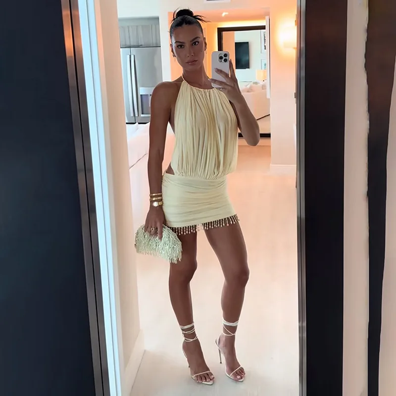 Сексуальное тонкое длинное платье с принтом Ne, висящее летнее женское платье из смеси полиуретана с кисточками и высокой талией
Сексуальное тонкое длинное платье с принтом Ne, висящее летнее женское платье из смеси полиуретана с кисточками и высокой талией