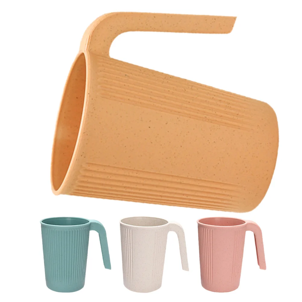 4pcs Stackable Wheat Straw Coffee Mugs Handle Shatterproof Lightweight Reusable Outdoor Camping Travel Picnic Mug Portable
4pcs Stackable Wheat Straw Coffee Mugs Handle Shatterproof Lightweight Reusable Outdoor Camping Travel Picnic Mug Portable