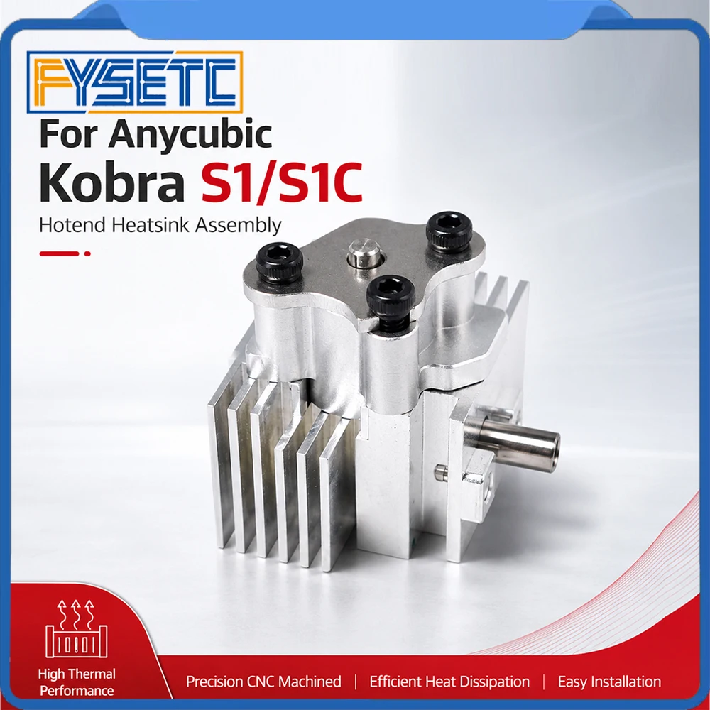 For AnyCubic Kobra S1/S1C Hotend Kit Fasting Cooling Upgraded 3D Printer Replacement Parts For Anycubic S1C
For AnyCubic Kobra S1/S1C Hotend Kit Fasting Cooling Upgraded 3D Printer Replacement Parts For Anycubic S1C
