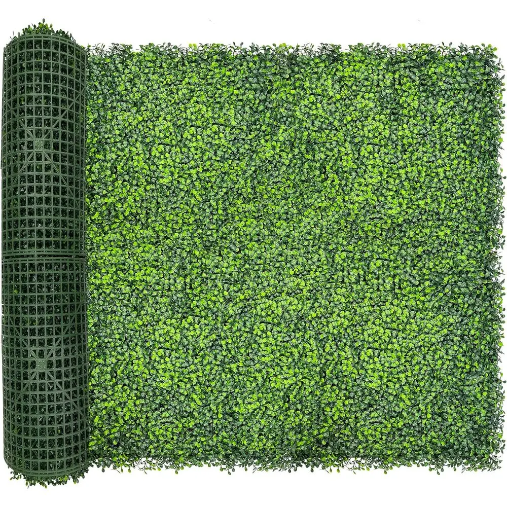Artiicial Ivy Privacy ence Sn,128"x 48" (43 SQT) UV-Anti aux Boxwood Roll Grass Wall Panels or Patio Balcony Privacy, Garden, Ba
Artiicial Ivy Privacy ence Sn,128"x 48" (43 SQT) UV-Anti aux Boxwood Roll Grass Wall Panels or Patio Balcony Privacy, Garden, Ba