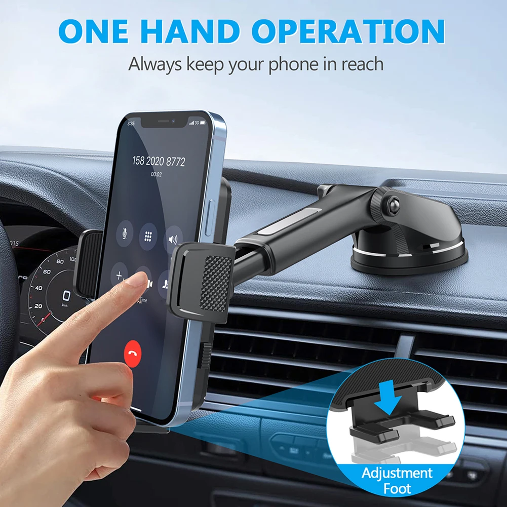 Gravity Sucker Car Phone Holder 360° Rotation Cell Phone Support Universal Auto Smartphone Stand for Cellphones 4.7-7.9Inch
Gravity Sucker Car Phone Holder 360° Rotation Cell Phone Support Universal Auto Smartphone Stand for Cellphones 4.7-7.9Inch