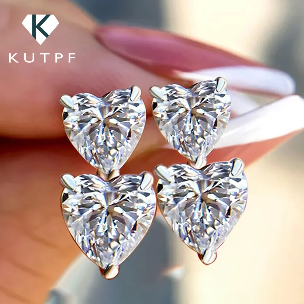 Double Heart Cut Moissanite Diamond Drop Earrings with Gra Certificates 925 Sterling Silver Stud Earring for Women Fine Jewelry
Double Heart Cut Moissanite Diamond Drop Earrings with Gra Certificates 925 Sterling Silver Stud Earring for Women Fine Jewelry
