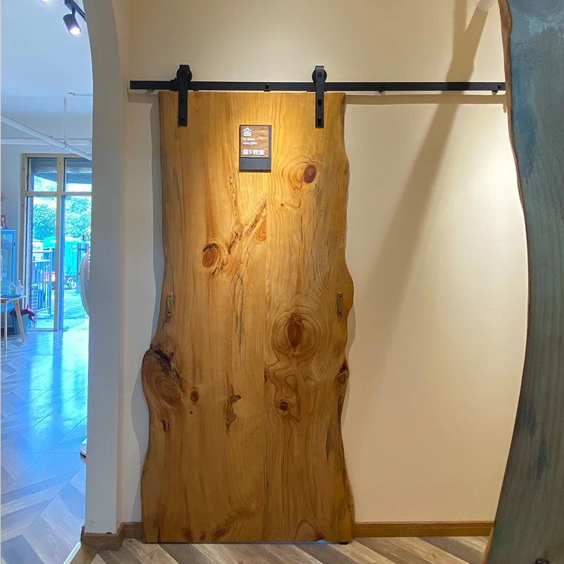 Nordic Log Barn Door Natural Side Large Plate Sliding Door Bathroom Kitchen Partition Door
Nordic Log Barn Door Natural Side Large Plate Sliding Door Bathroom Kitchen Partition Door