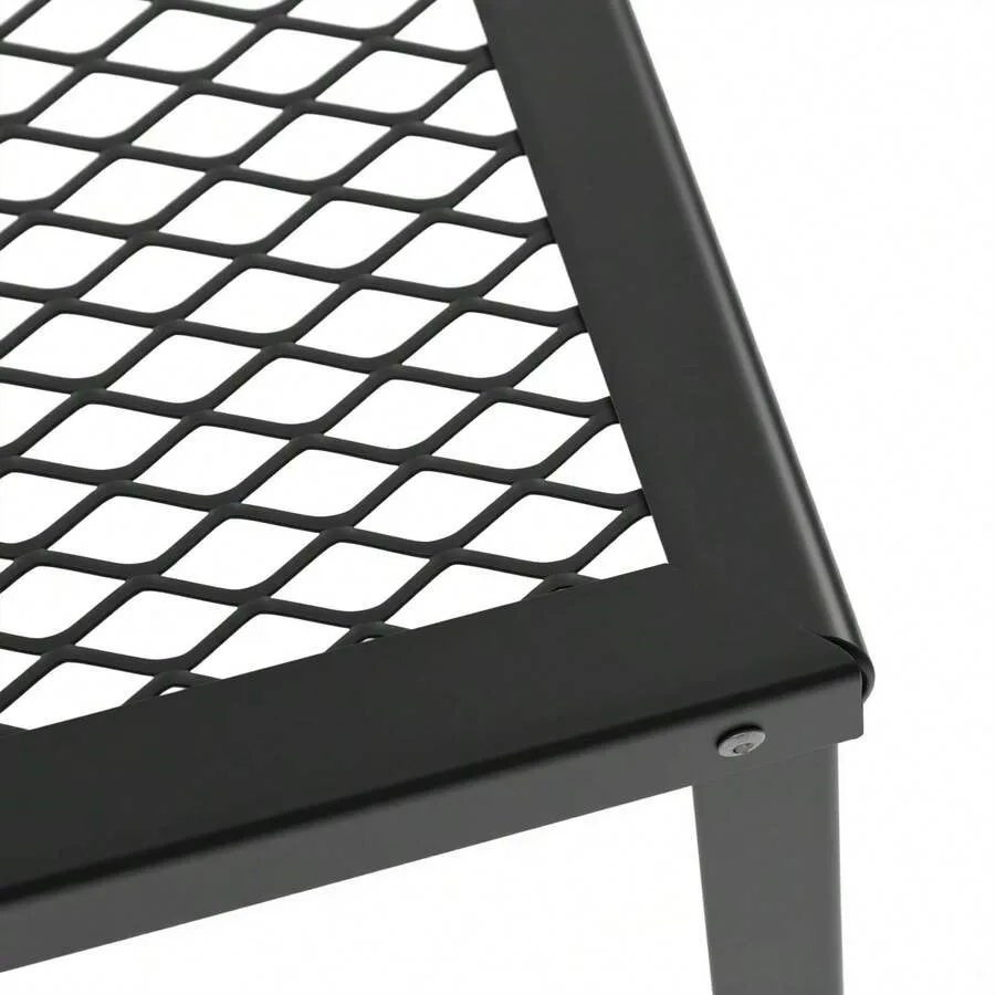 Black Folding Camping Grill, Foldable Grill Rack, Portable Barbecue Net Table For Outdoor Barbecues, Picnics, Camping
Black Folding Camping Grill, Foldable Grill Rack, Portable Barbecue Net Table For Outdoor Barbecues, Picnics, Camping