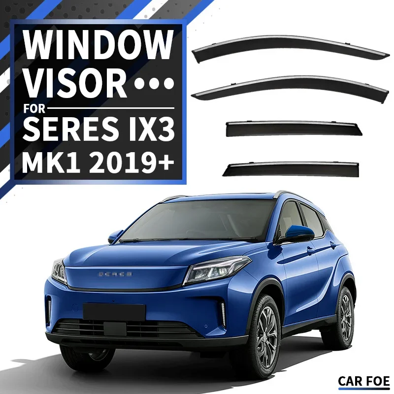 For Seres IX3 MK1 2019-2024+ Window Visor Vent Shades Ventvisor Wind Deflectors Visors Rain Guard Shades Visor Body Kit
For Seres IX3 MK1 2019-2024+ Window Visor Vent Shades Ventvisor Wind Deflectors Visors Rain Guard Shades Visor Body Kit