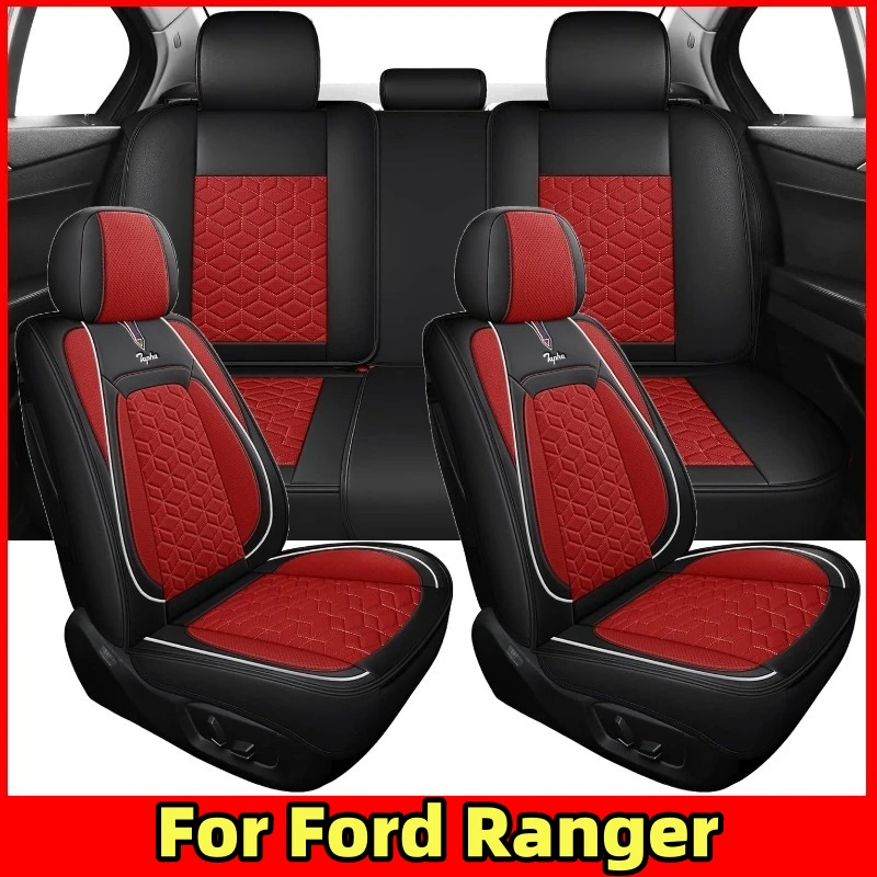 Чехол на автомобильное сиденье Ford Ranger, водонепроницаемый чехол из искусственной кожи, мягкий, водонепроницаемый, износостойкий, полный набор из 5 сидений
Чехол на автомобильное сиденье Ford Ranger, водонепроницаемый чехол из искусственной кожи, мягкий, водонепроницаемый, износостойкий, полный набор из 5 сидений