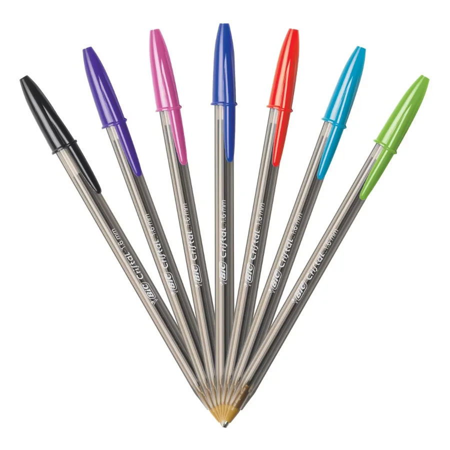 Ballpoint Pens, 15ct - Multicolor: 1.6mm Point, Multicolored Ink, Art & Stationery, Pocket Clip
Ballpoint Pens, 15ct - Multicolor: 1.6mm Point, Multicolored Ink, Art & Stationery, Pocket Clip