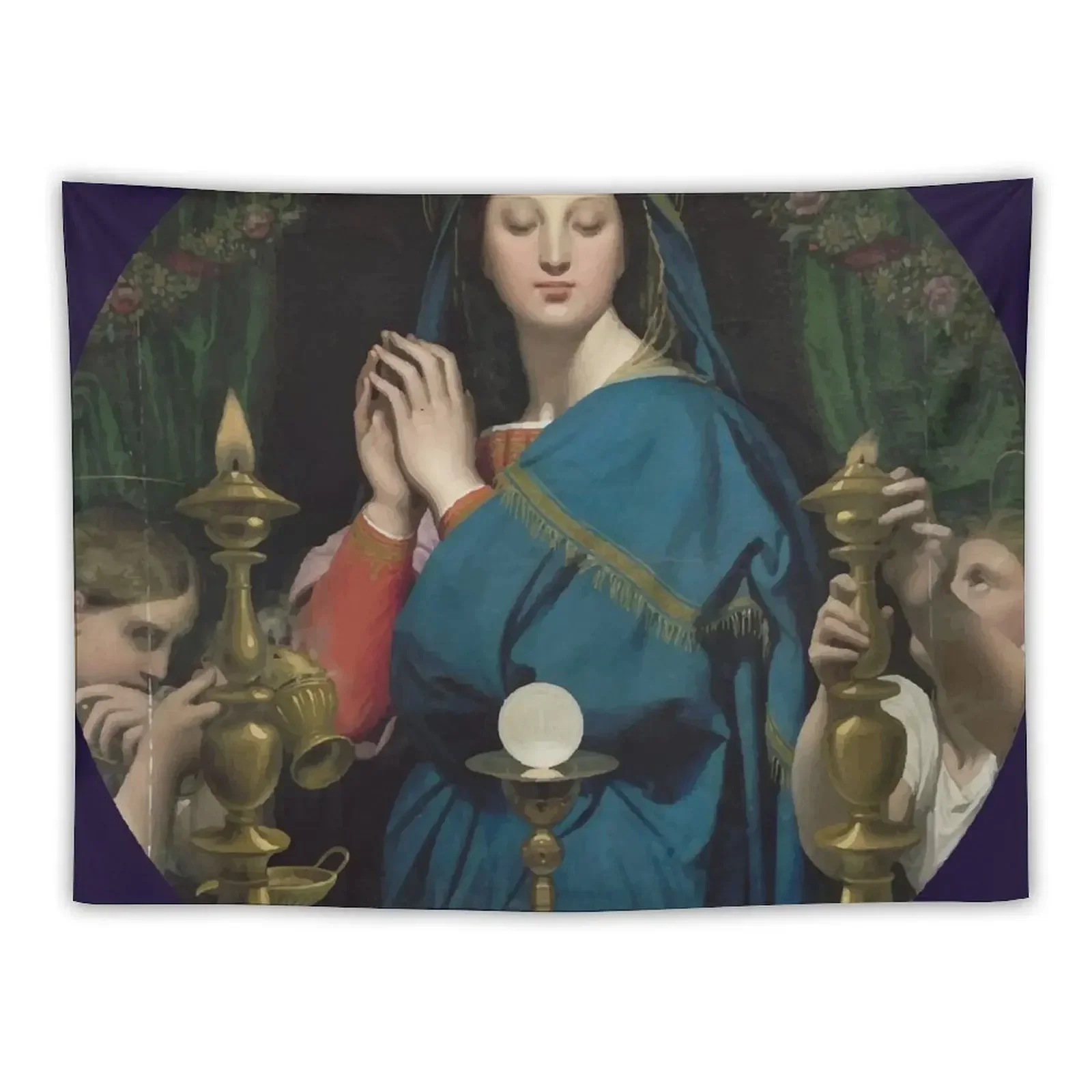 The Virgin of the Host Tapestry Bed Room Decoration Aesthetic Home Decor Tapestry
The Virgin of the Host Tapestry Bed Room Decoration Aesthetic Home Decor Tapestry