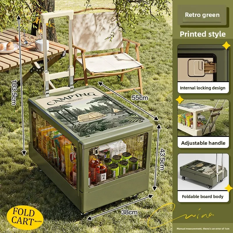 Factory Outdoor Camping Storage Box Large Capacity Multi-door Car Trunk Storage Box Picnic Folding Snack Trolley
Factory Outdoor Camping Storage Box Large Capacity Multi-door Car Trunk Storage Box Picnic Folding Snack Trolley