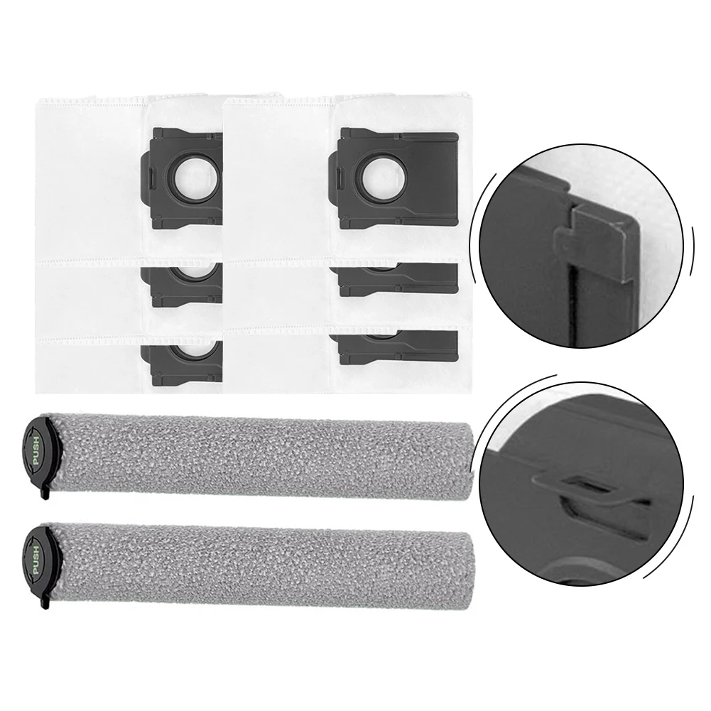 Replacement Brush Mopping Roller Home Floor Cleaning Rotating Bristle Design Efficient Debris Pickup For MOVA S70 Roller
Replacement Brush Mopping Roller Home Floor Cleaning Rotating Bristle Design Efficient Debris Pickup For MOVA S70 Roller