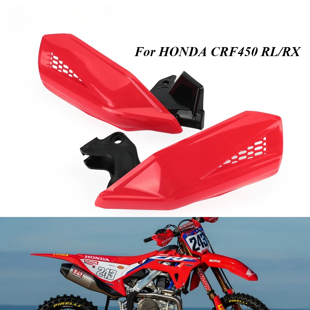 For HONDA CRF450 RL/RX/X CRF250RX Motorcycle Handlebar Handguards CRF 450RL 450RX 450X 250RX 2021 2022 Handle Guard Protector
For HONDA CRF450 RL/RX/X CRF250RX Motorcycle Handlebar Handguards CRF 450RL 450RX 450X 250RX 2021 2022 Handle Guard Protector