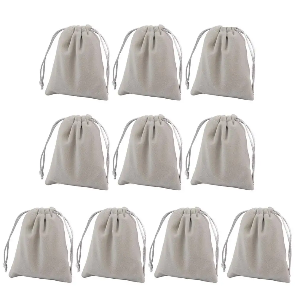 10 Pcs Jewelry Storage Case Package Bags Jewelery Pouches Drawstring Grey Travel
10 Pcs Jewelry Storage Case Package Bags Jewelery Pouches Drawstring Grey Travel