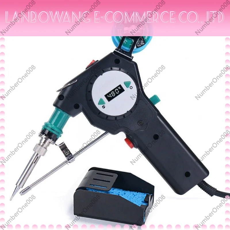 Handheld Internal Heating Automatic Soldering Gun High Power Tin Delivery Soldering Iron Digital Display Constant Temperature
Handheld Internal Heating Automatic Soldering Gun High Power Tin Delivery Soldering Iron Digital Display Constant Temperature