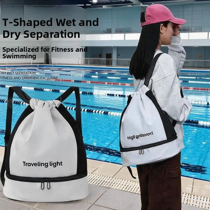 Unisex Large Capacity Swimming Fitness Backpack Dry Wet Separation Sportswear Underwear Storage Waterproof Bag for Men And Women
Unisex Large Capacity Swimming Fitness Backpack Dry Wet Separation Sportswear Underwear Storage Waterproof Bag for Men And Women