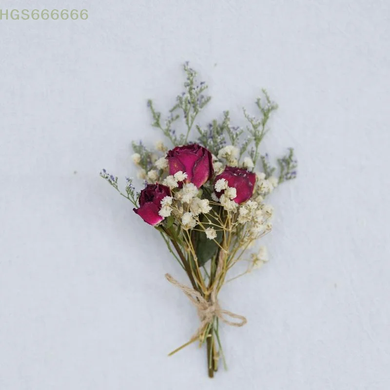 Groomsmen Buttonholes Mini Natural Dry Flowers Bouquet 1Pcs Wedding Bridesmaid Corsage Rustic Handmade Gift for Ceremony
Groomsmen Buttonholes Mini Natural Dry Flowers Bouquet 1Pcs Wedding Bridesmaid Corsage Rustic Handmade Gift for Ceremony