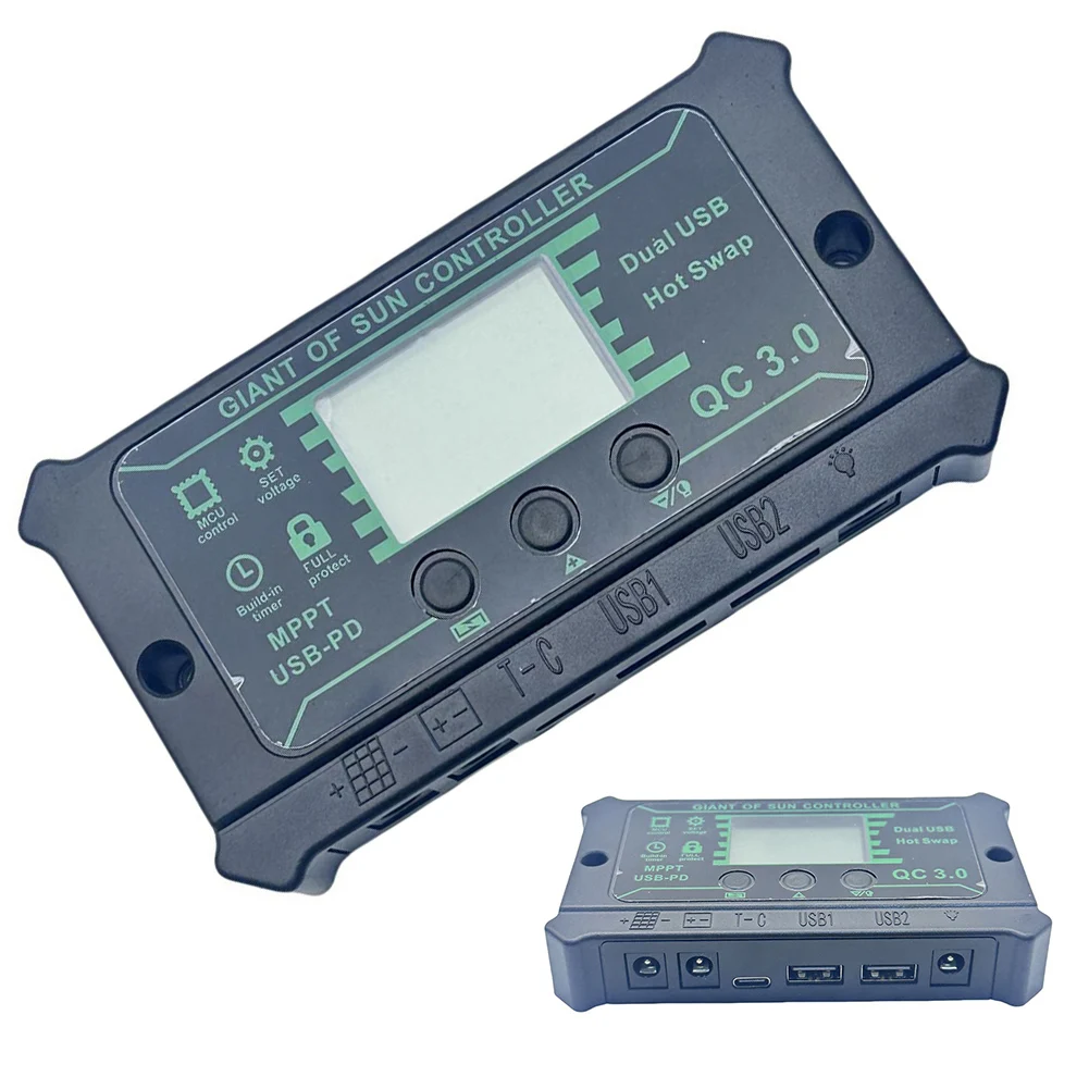 Dual Port High Efficiency For Solar Charger Featuring User Friendly Interface for Optimal Battery Care and Safety
Dual Port High Efficiency For Solar Charger Featuring User Friendly Interface for Optimal Battery Care and Safety