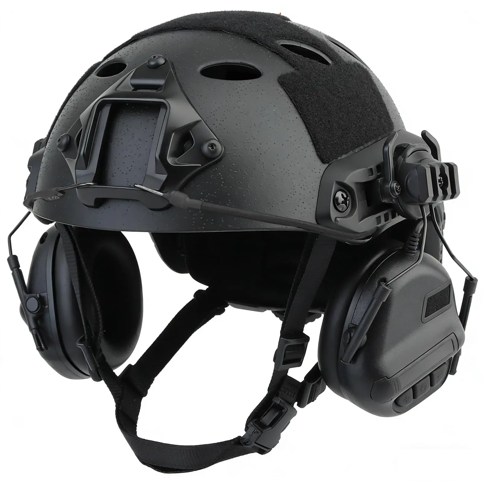 Airsoft Fast Helmet Set with Tactical Communication Headset Adjustable Outdoor Combat Helmet for Hunting Milsim Paintball Game
Airsoft Fast Helmet Set with Tactical Communication Headset Adjustable Outdoor Combat Helmet for Hunting Milsim Paintball Game
