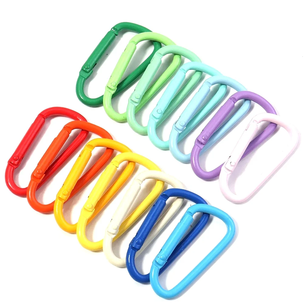 10pcs Aluminum Alloy Carabiner Key Chain Clip Outdoor Camping Keyring Snap Hook Water Bottle Buckle Kit Climbing Accessories
10pcs Aluminum Alloy Carabiner Key Chain Clip Outdoor Camping Keyring Snap Hook Water Bottle Buckle Kit Climbing Accessories