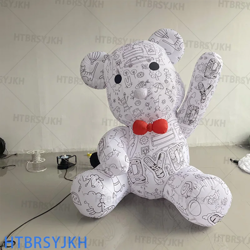 Надувной мультяшный медведь с граффити, надувная модель животного-талисмана, декоративный рекламный реквизит, животное, домашнее животное
Надувной мультяшный медведь с граффити, надувная модель животного-талисмана, декоративный рекламный реквизит, животное, домашнее животное