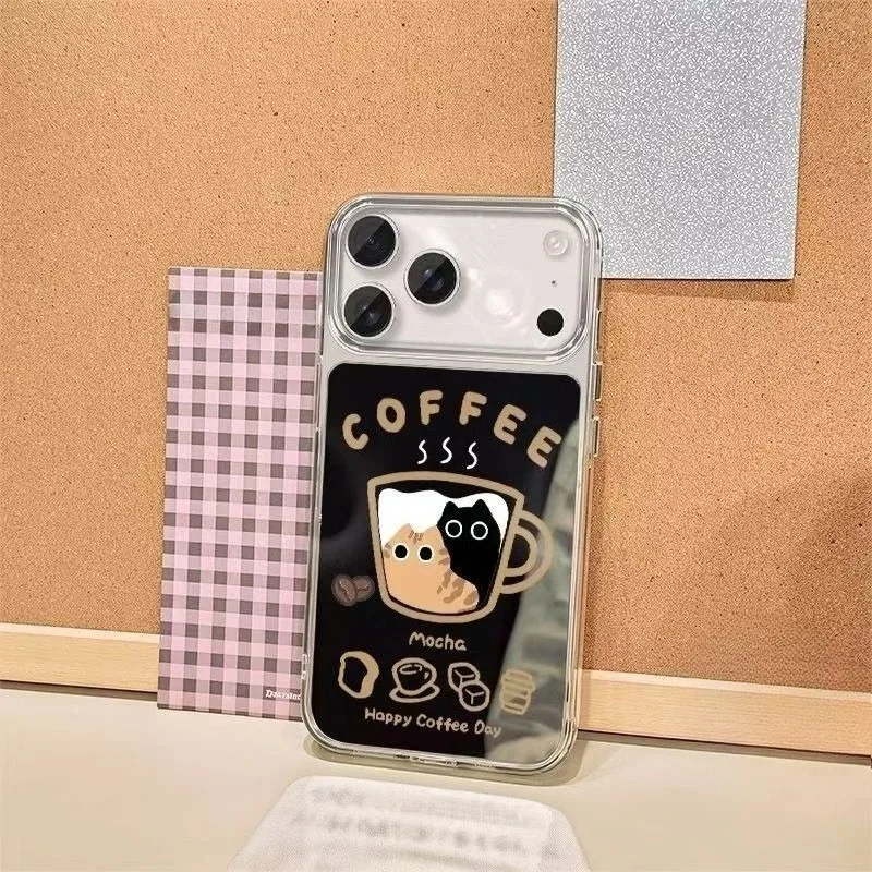 Cute Cat Mirror Phone Case For Realme GT 7 5 Pro 3 Neo 7X 7 6 5 SE V70 V60S V23 P4 P3 Ultra P1 Pro Q5i U1 F9 Coffee Cup Cover
Cute Cat Mirror Phone Case For Realme GT 7 5 Pro 3 Neo 7X 7 6 5 SE V70 V60S V23 P4 P3 Ultra P1 Pro Q5i U1 F9 Coffee Cup Cover