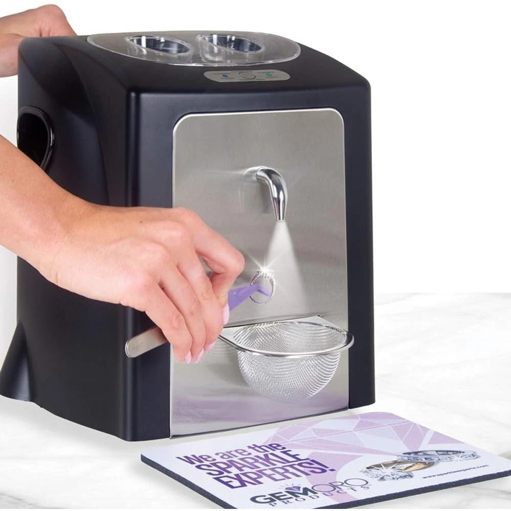 Ultrasonic & Steam Jewelry Cleaner | UltraSpa Personal Gentle Cleaner | Professional Performance Machine for Rings Watches
Ultrasonic & Steam Jewelry Cleaner | UltraSpa Personal Gentle Cleaner | Professional Performance Machine for Rings Watches