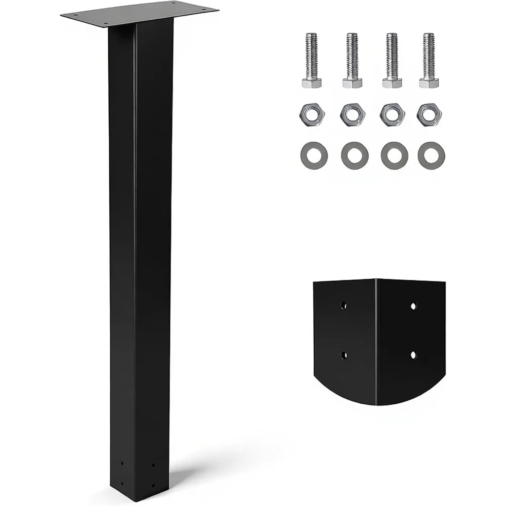 Усиленная почтовая опора из оцинкованной стали 4x4 для почтовых ящиков, черная, для установки в грунт, уличная
Усиленная почтовая опора из оцинкованной стали 4x4 для почтовых ящиков, черная, для установки в грунт, уличная