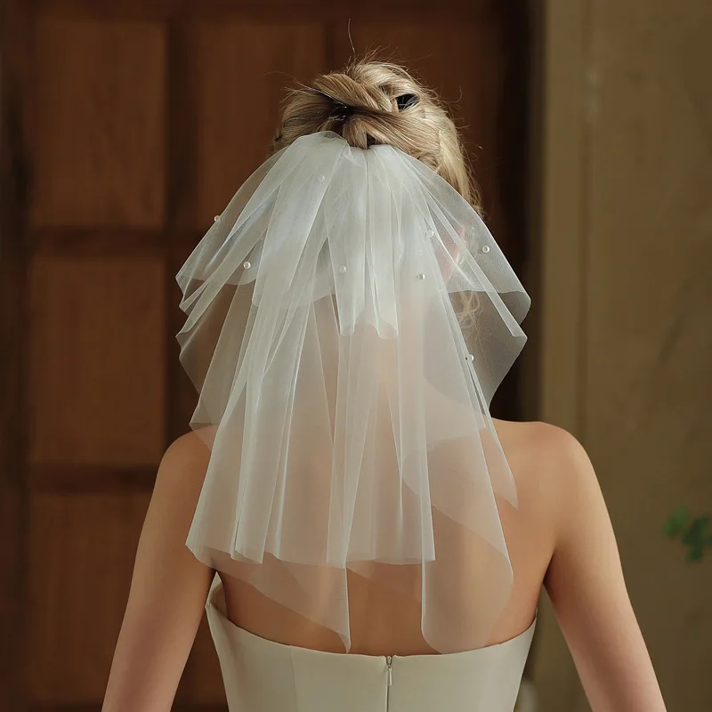 Marriage Registration Short Beaded Veil V37 Double Layer WhiteMarriage Registration Short Beaded Veil V37 Double Layer White
Marriage Registration Short Beaded Veil V37 Double Layer WhiteMarriage Registration Short Beaded Veil V37 Double Layer White