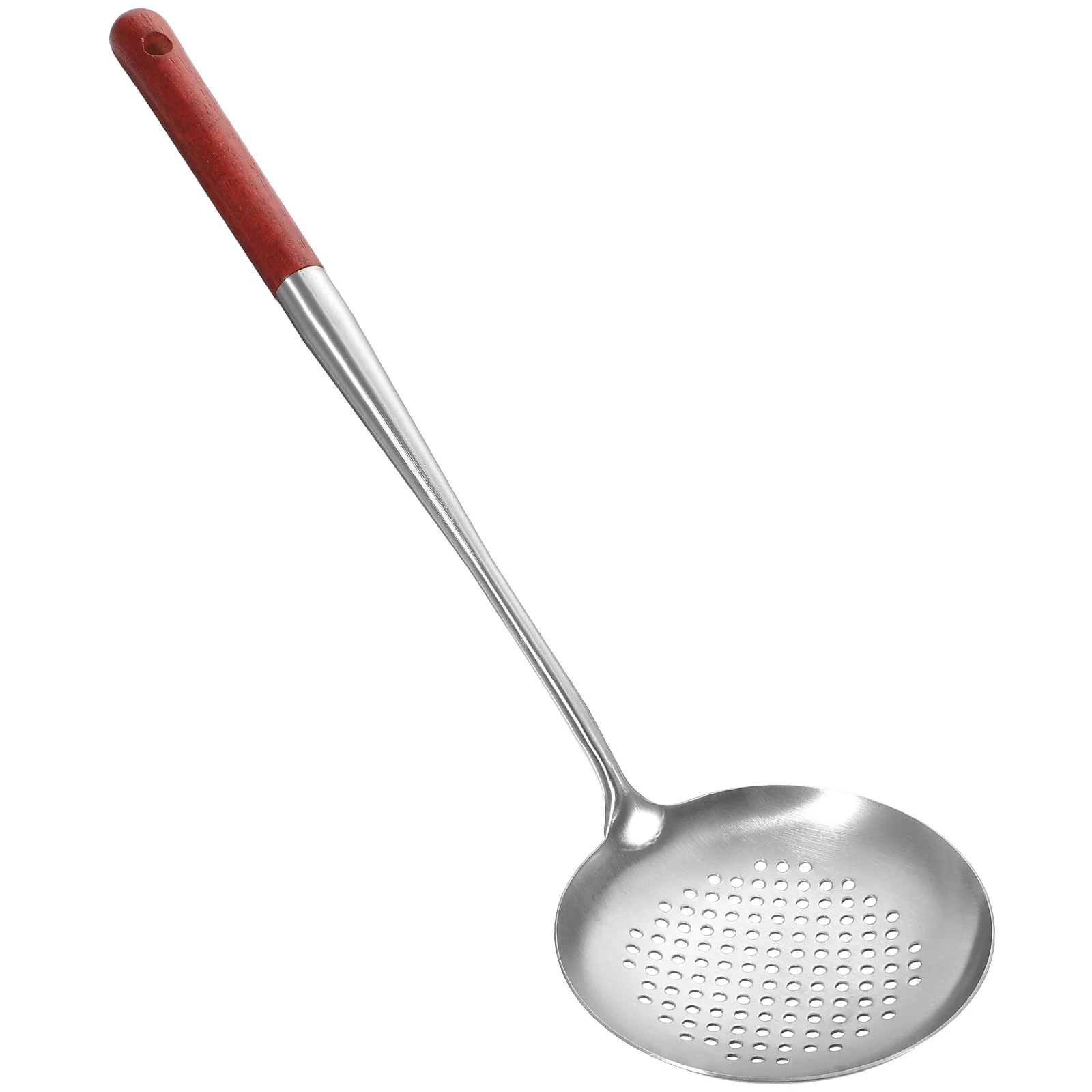 1pc Extended Wooden Handle Stainless Steel Oil Filter Spoon Multi Use Soup Strainer Long Cooking Ladle Kitchen Tool
1pc Extended Wooden Handle Stainless Steel Oil Filter Spoon Multi Use Soup Strainer Long Cooking Ladle Kitchen Tool