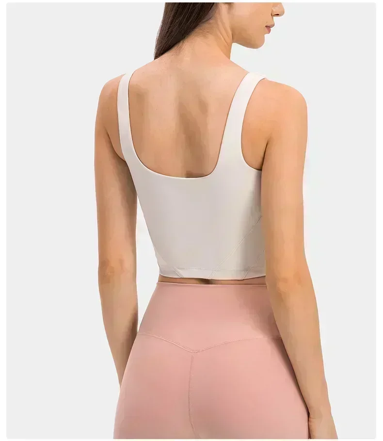 Lemon Women Underwear U Type Yoga Sports Vest with Chest Pad Gym Sportswear Outfit Fitness TankTops Workout Bra Crop Clothing
Lemon Women Underwear U Type Yoga Sports Vest with Chest Pad Gym Sportswear Outfit Fitness TankTops Workout Bra Crop Clothing