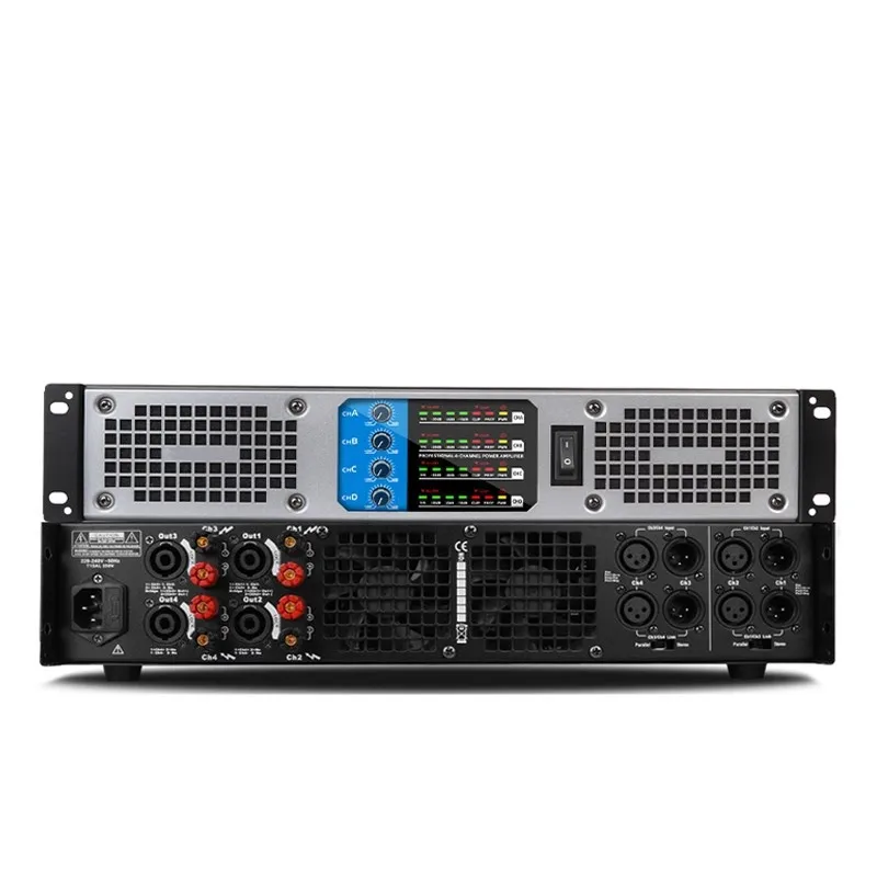 Digital Power Amplifier, Home Audio Karaoke Amplifier for Audio Equipment
Digital Power Amplifier, Home Audio Karaoke Amplifier for Audio Equipment