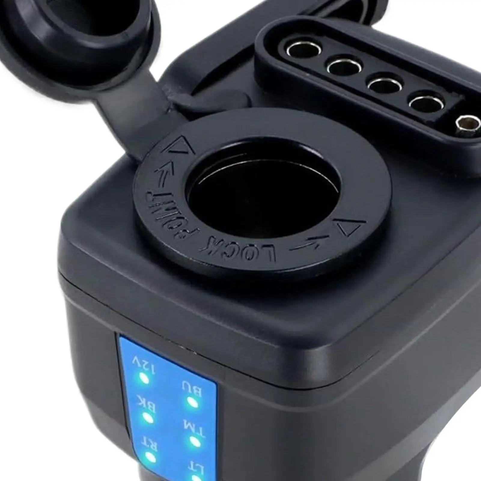 Тестер освещения прицепа, 12 В, 7-контактный детектор со светодиодными индикаторами, адаптер для тестирования освещения прицепа для лодок, установка проводки пикапа на автофургоне
Тестер освещения прицепа, 12 В, 7-контактный детектор со светодиодными индикаторами, адаптер для тестирования освещения прицепа для лодок, установка проводки пикапа на автофургоне