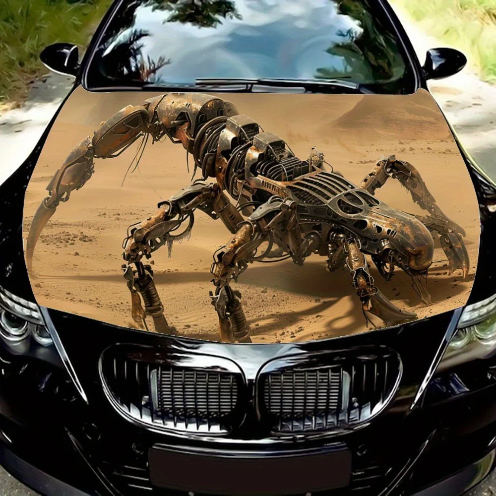 Mechanical Scorpions Desert Car Hood Wrap Color Vinyl Sticker Truck Graphic Bonnet Auto Accessories Decoration Decal Gift
Mechanical Scorpions Desert Car Hood Wrap Color Vinyl Sticker Truck Graphic Bonnet Auto Accessories Decoration Decal Gift