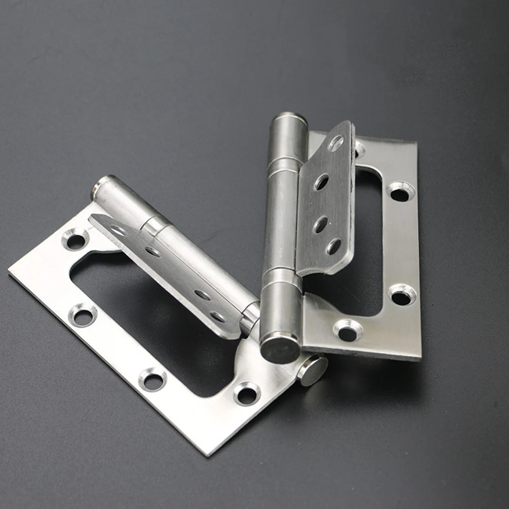 3Pcs Stainless Steel Hinges Silent Mother and Child Door Hinges Durable Smooth Operation for Kitchen Toilet Furniture Silver
3Pcs Stainless Steel Hinges Silent Mother and Child Door Hinges Durable Smooth Operation for Kitchen Toilet Furniture Silver