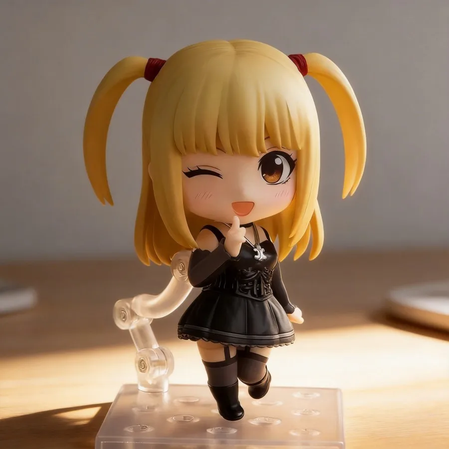 Death Note Misa Amane Nendoroid-like Chibi Version 10cm PVC Action Figure with Face Replacement Collectible Doll
Death Note Misa Amane Nendoroid-like Chibi Version 10cm PVC Action Figure with Face Replacement Collectible Doll